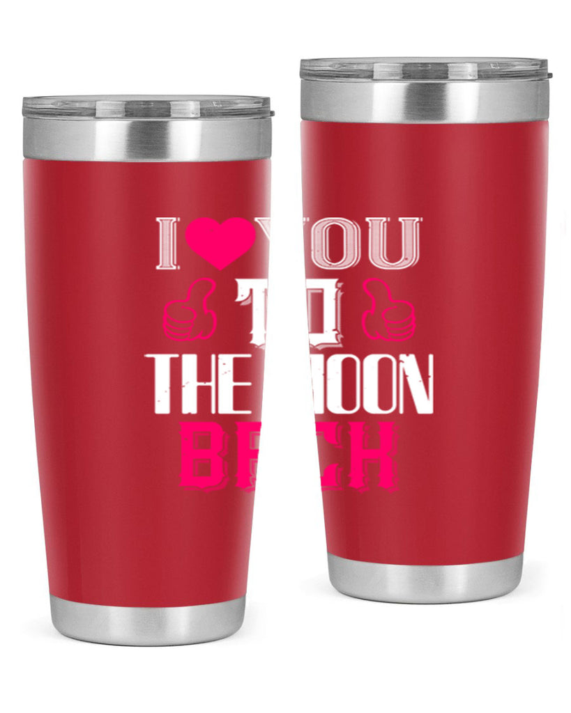 ilove you to the moon beach 49#- valentines day- Tumbler
