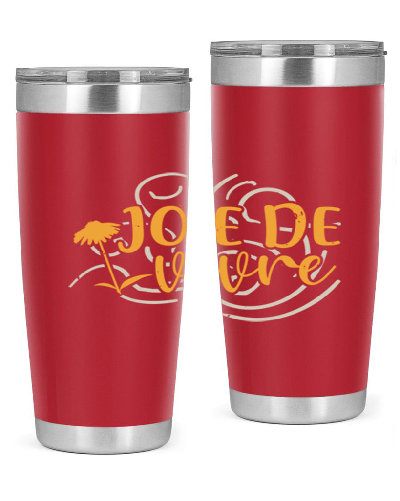 joie de vivre 57#- mardi gras- Tumbler