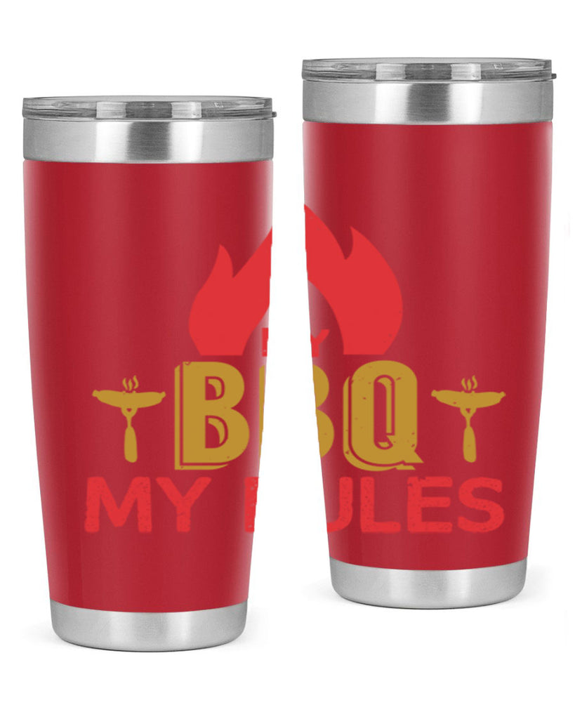 my bbq my ruless 21#- bbq- Tumbler