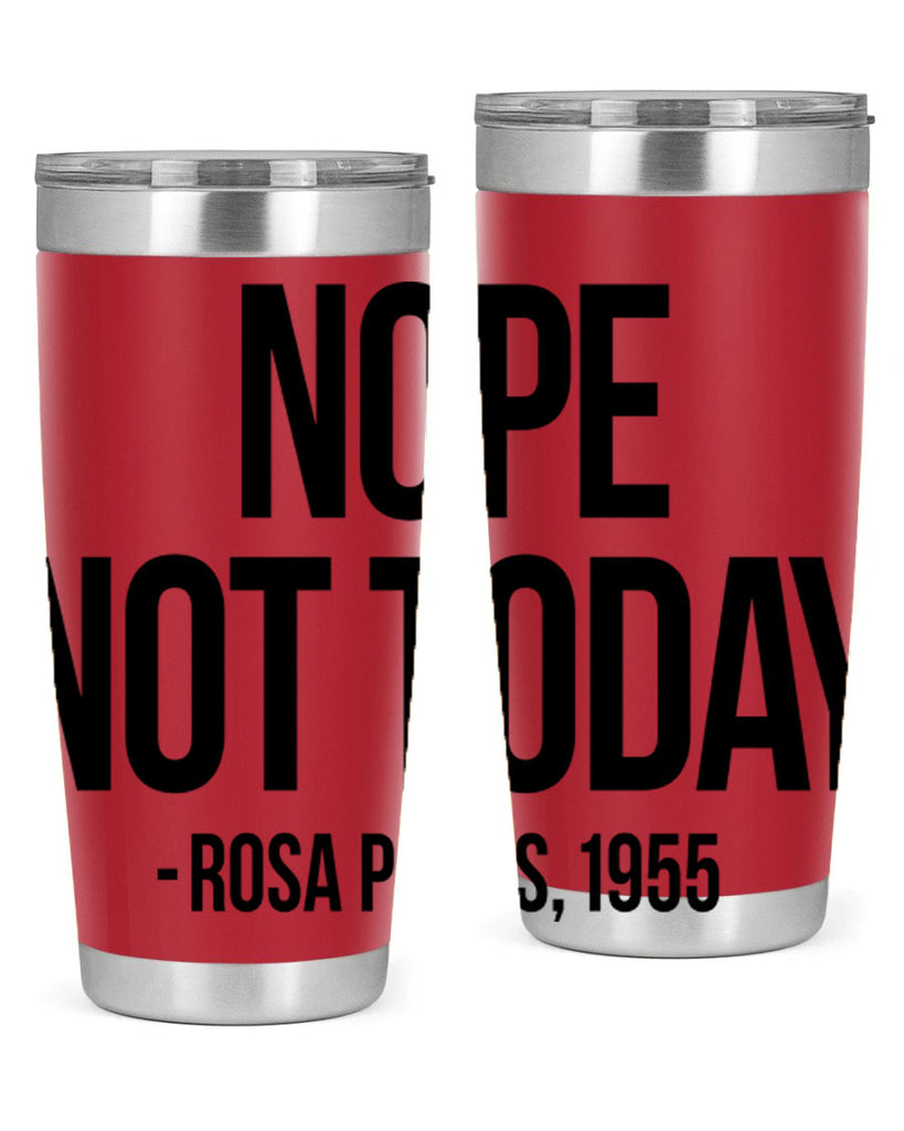 nope not today rosa parks 60#- black words phrases- Cotton Tank