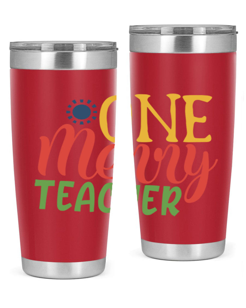 one merry teacher Style 162#- teacher- tumbler