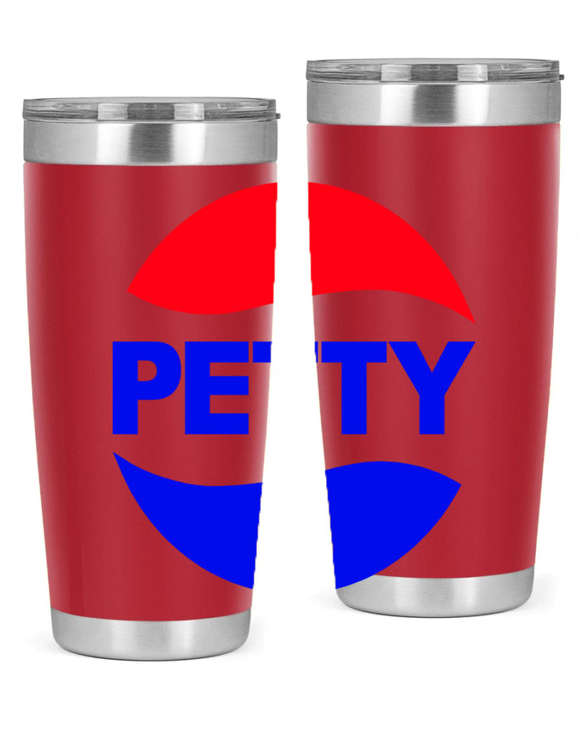 petty  pepsi 54#- black words phrases- Cotton Tank