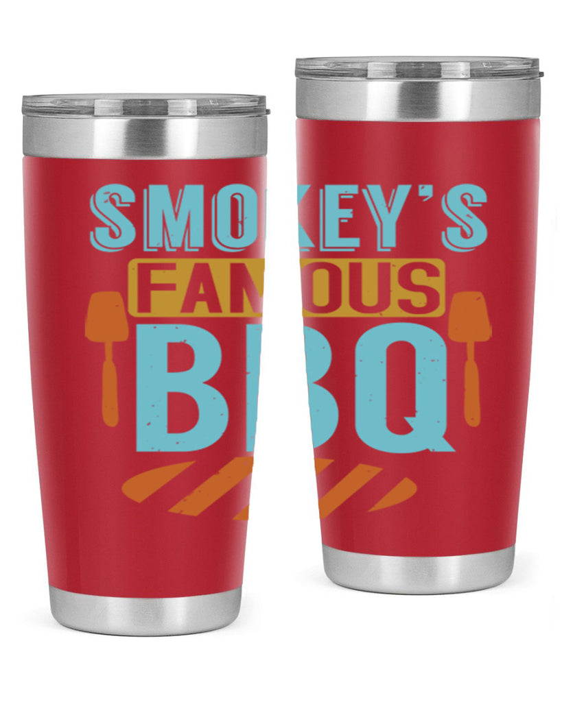 smokeys famous bbq 11#- bbq- Tumbler