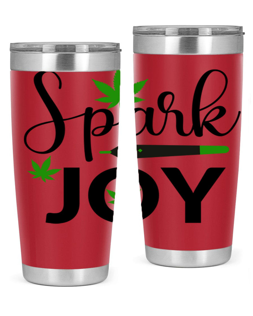 spark joy 250#- marijuana- Tumbler