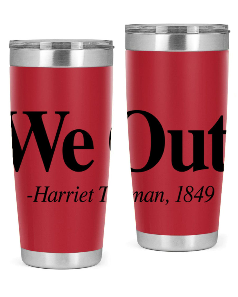 we out harriet tubman 12#- black words phrases- Cotton Tank