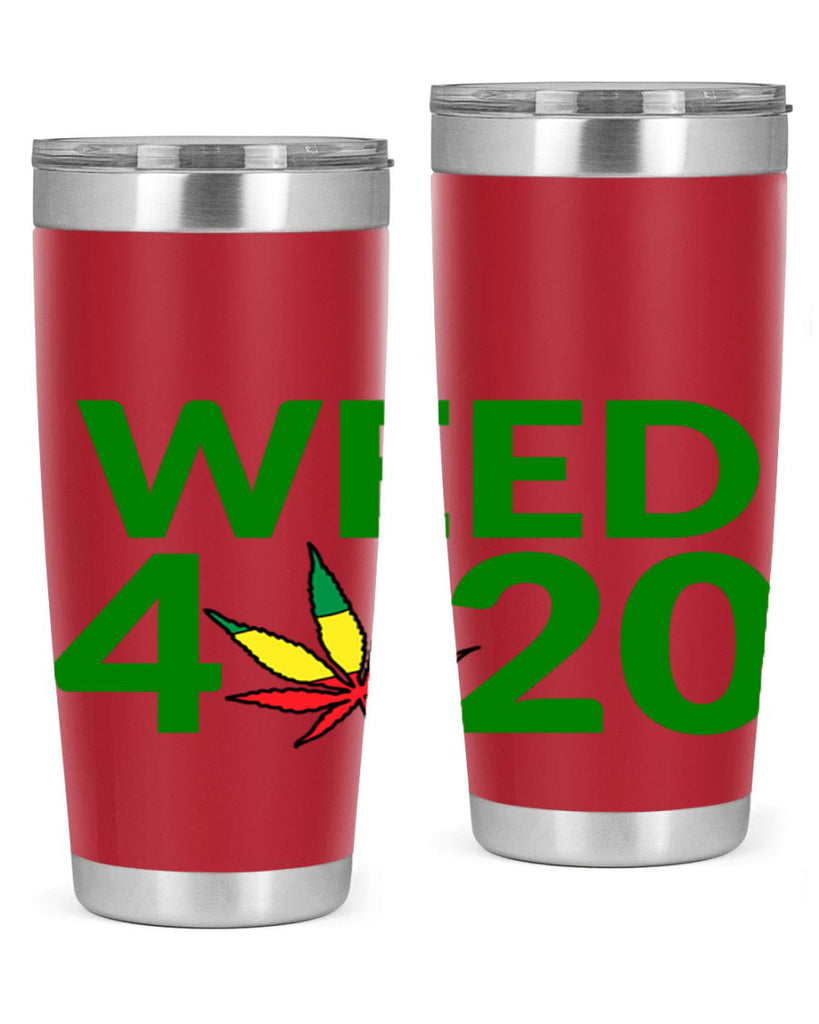 weed 420 cannabis 281#- marijuana- Tumbler