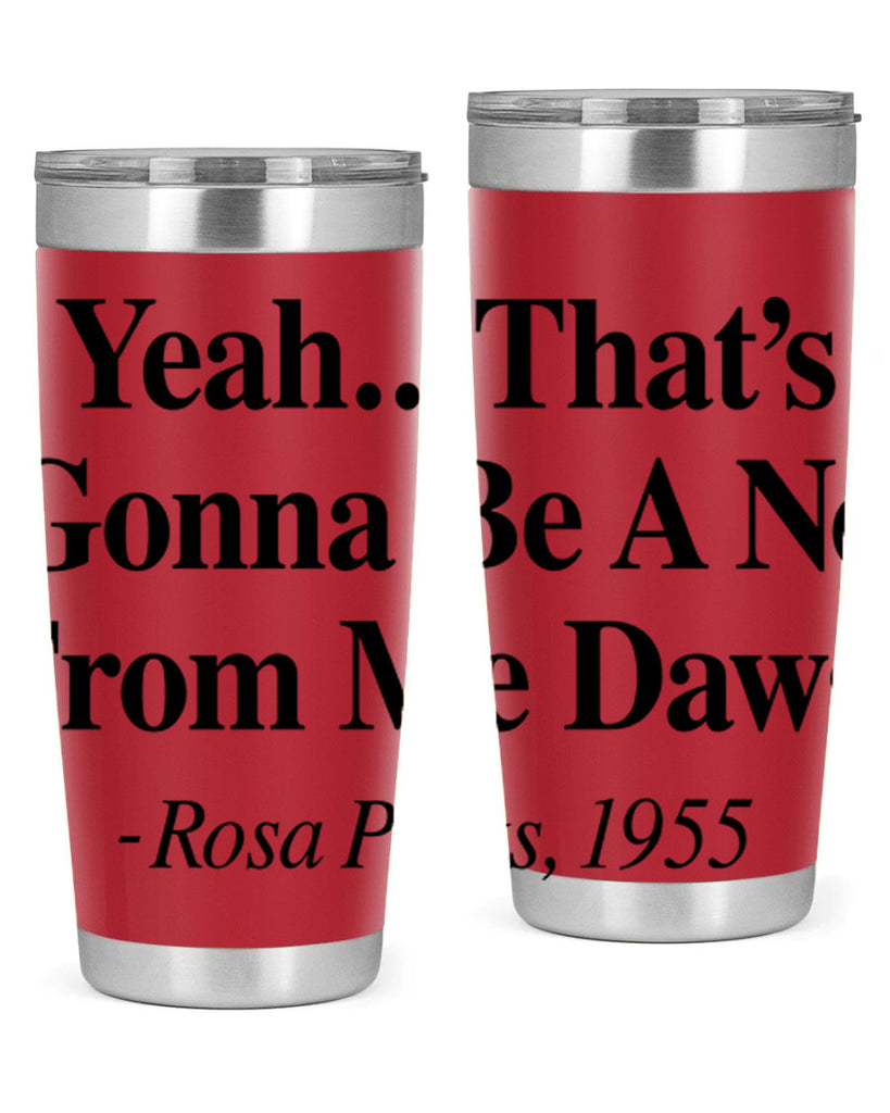 yeah thats gonna be a no from me dawg rosa parks 3#- black words phrases- Cotton Tank