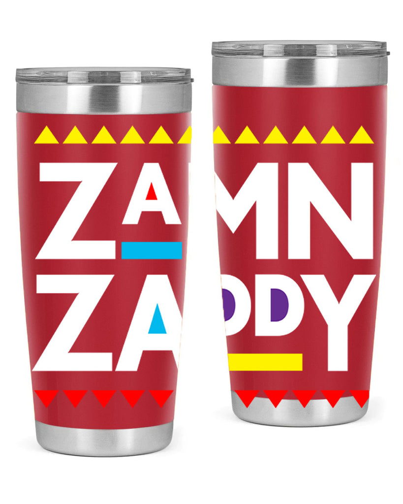 zamn zaddy 1#- black words phrases- Cotton Tank