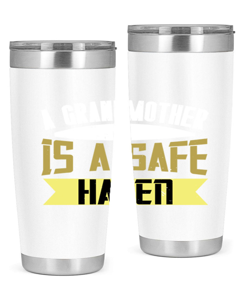 A Grandmother is a safe 41#- grandma - nana- Tumbler