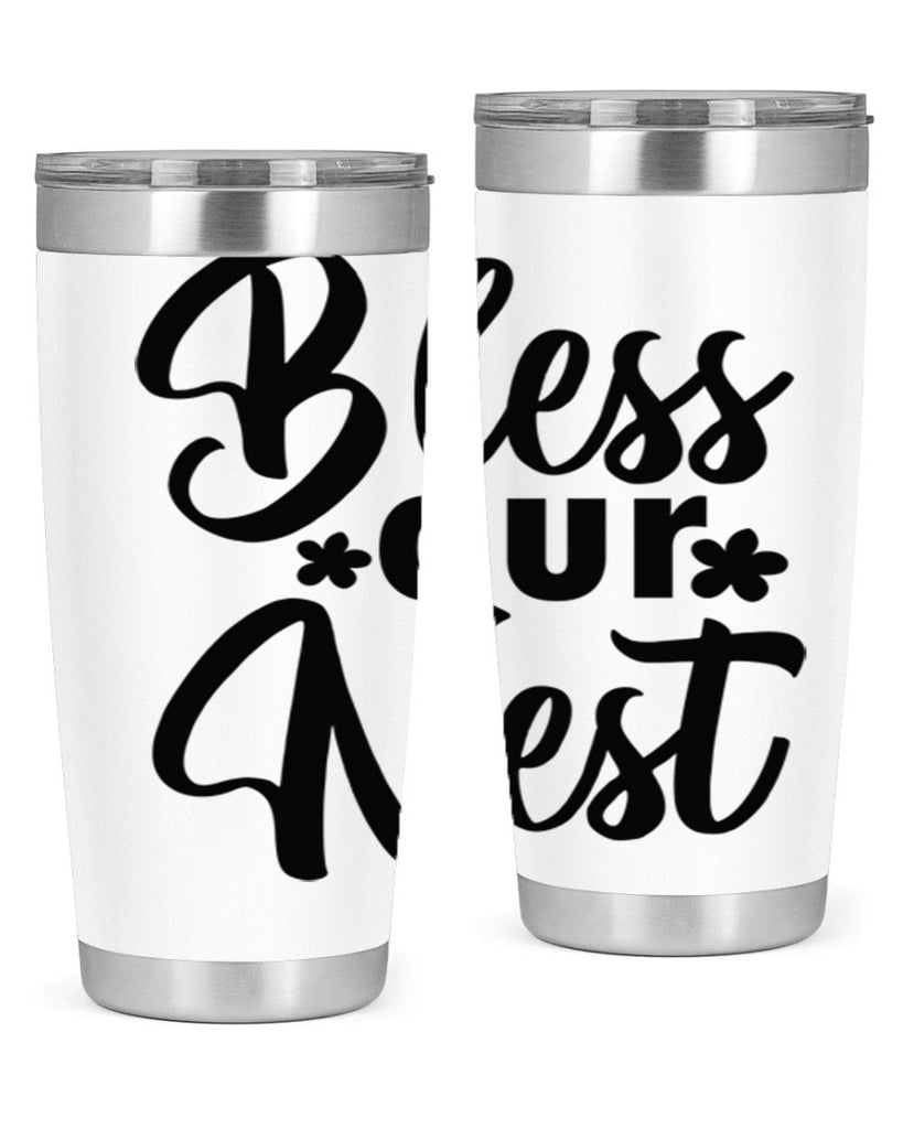 Bless our nest  design 70#- spring- Tumbler