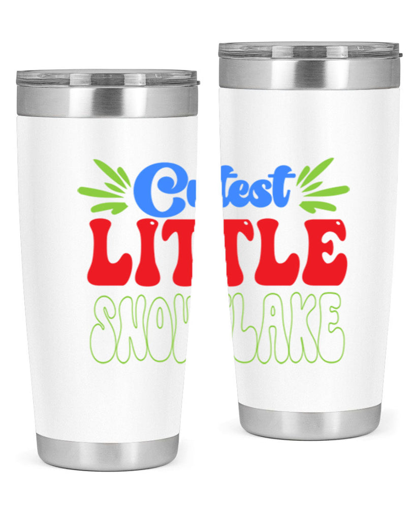Cutest little snowflake 89#- winter- Tumbler