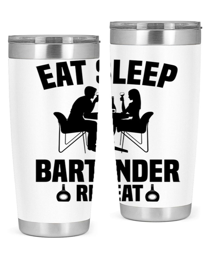 Eat sleep Style 3#- bartender- tumbler