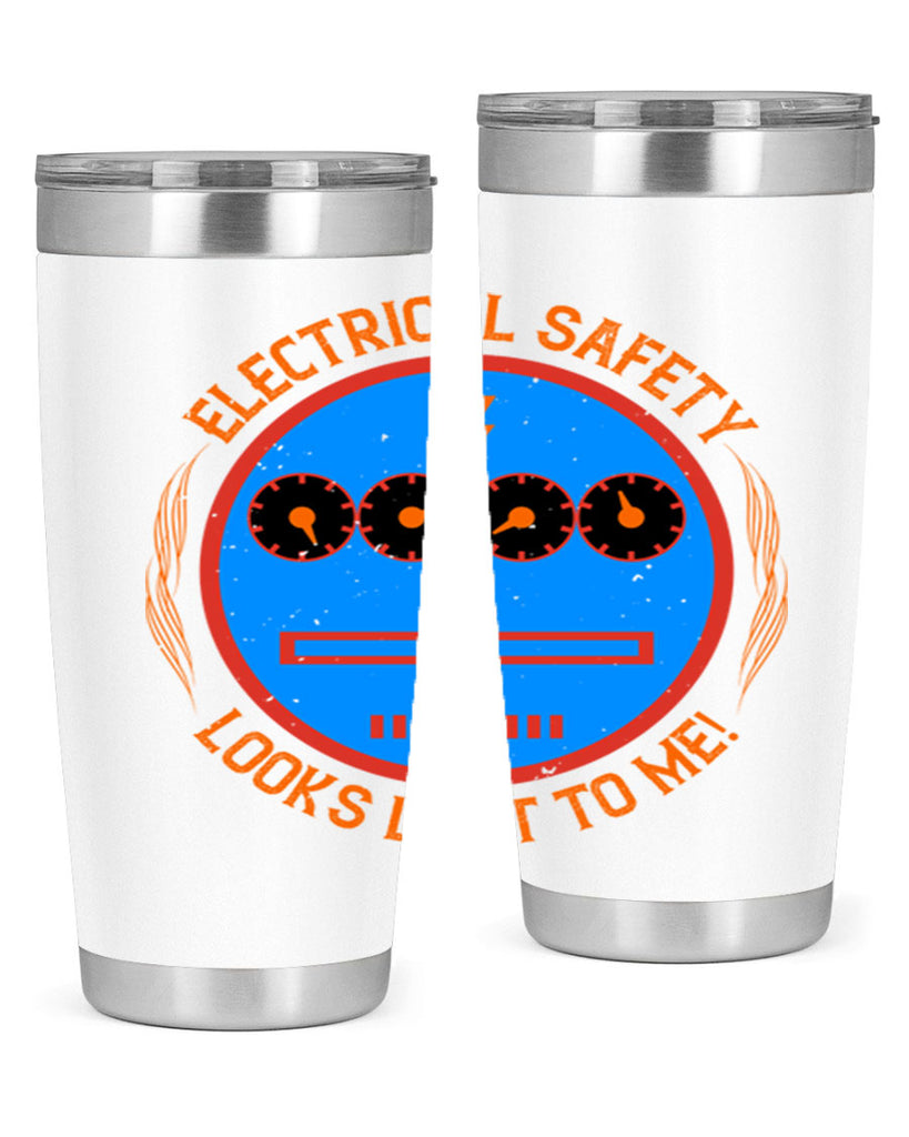Electrical safety looks legit to me Style 57#- electrician- tumbler