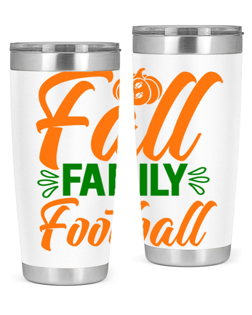 Fall Family Football 98#- fall- Tumbler