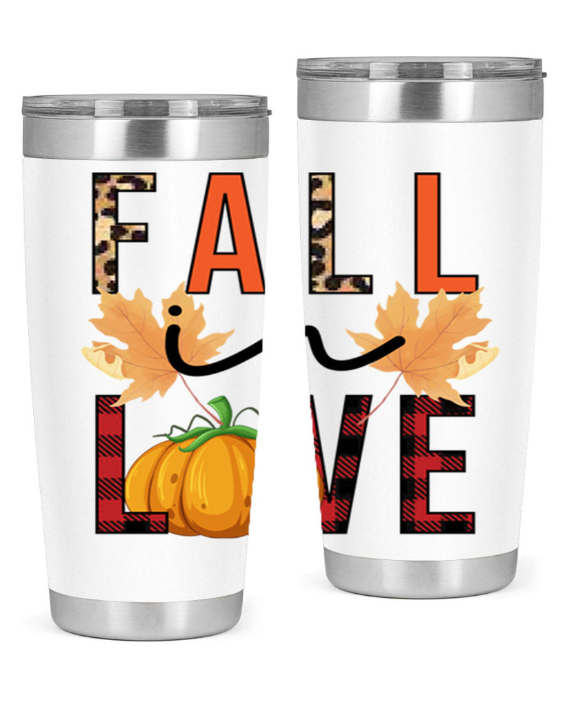 Fall in Love 104#- fall- Tumbler