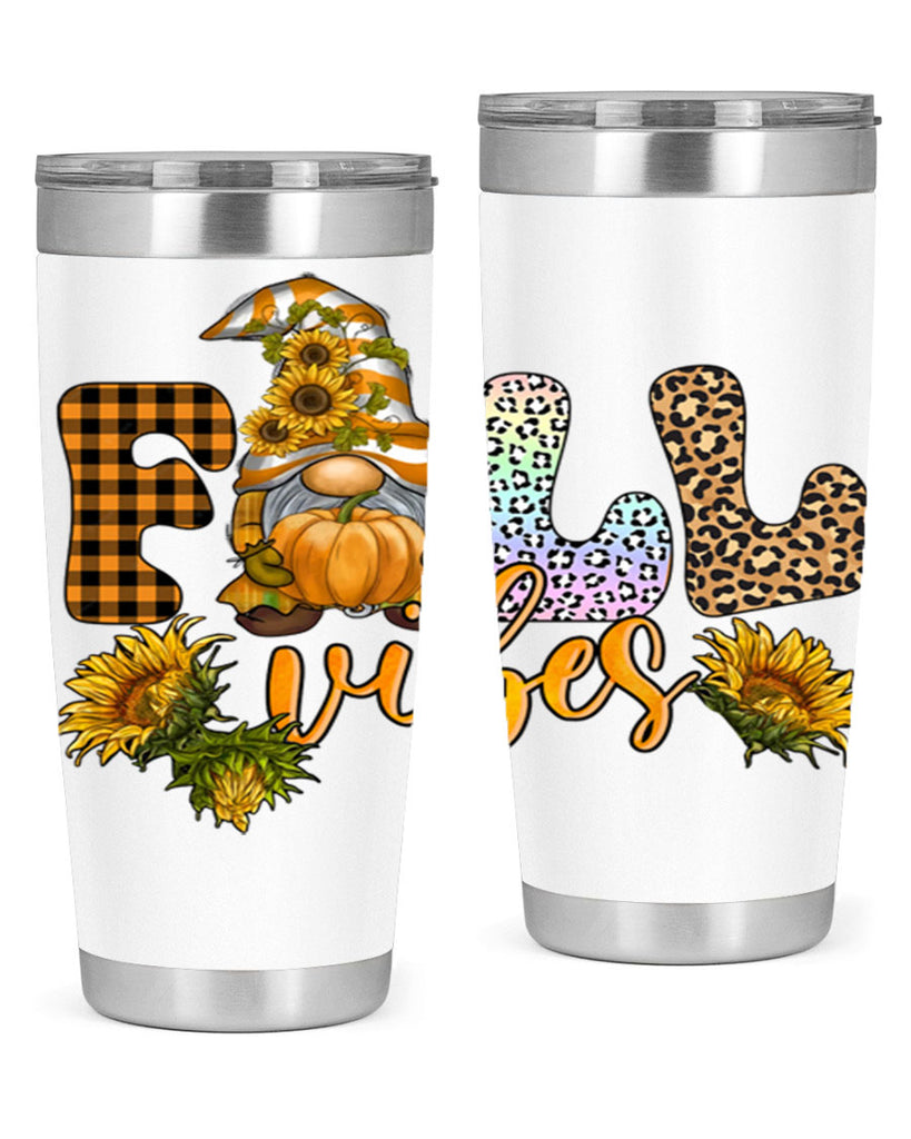 FallVibesFallGnome 164#- fall- Tumbler