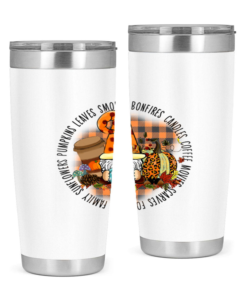 FallVibesGnome 165#- fall- Tumbler
