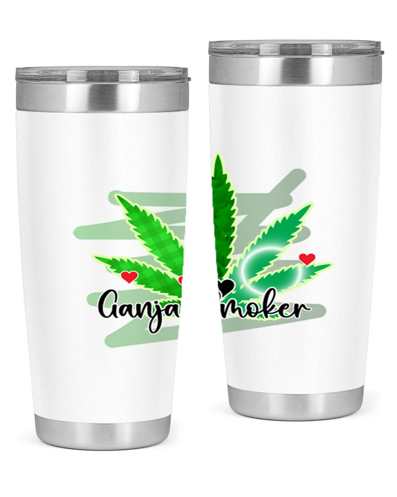 Ganja Smoker 88#- marijuana- Tumbler
