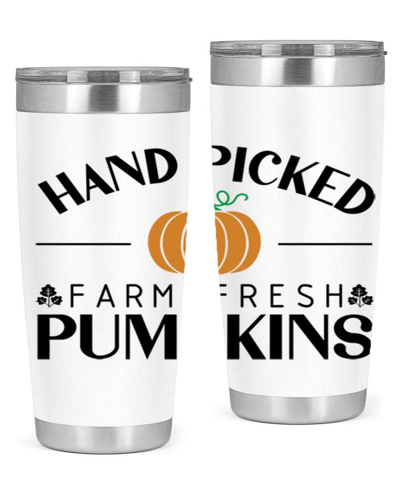 Hand Picked Farm Fresh Pumpkins 215#- fall- Tumbler