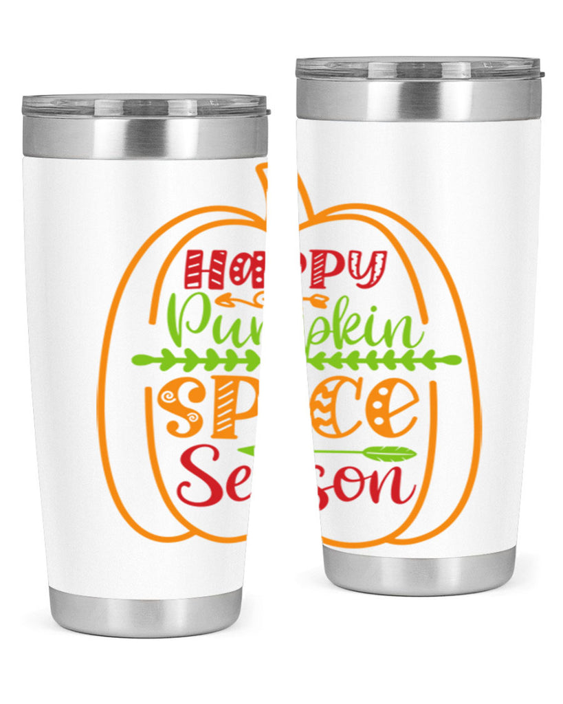Happy Pumpkin Spice Season 243#- fall- Tumbler