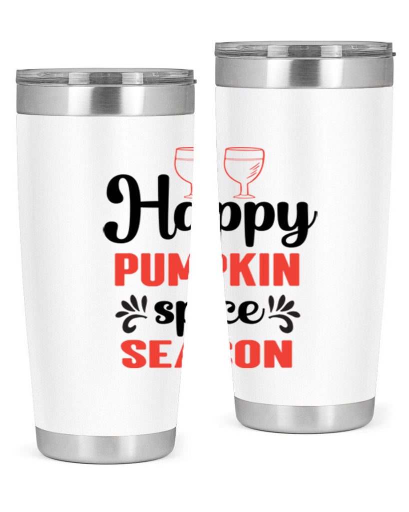 Happy pumpkin spice season 244#- fall- Tumbler