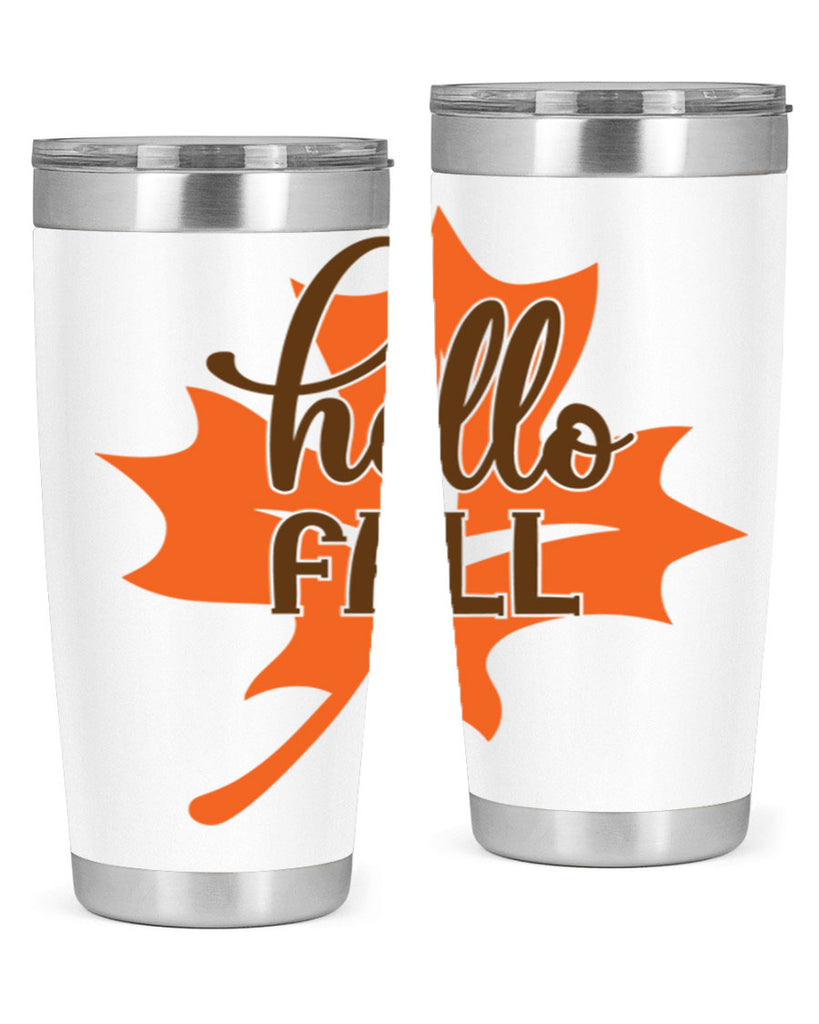 Hello Fall 273#- fall- Tumbler