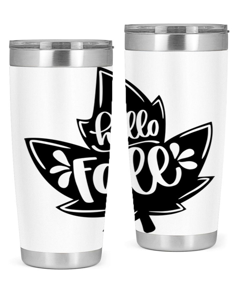 Hello Fall 494#- fall- Tumbler