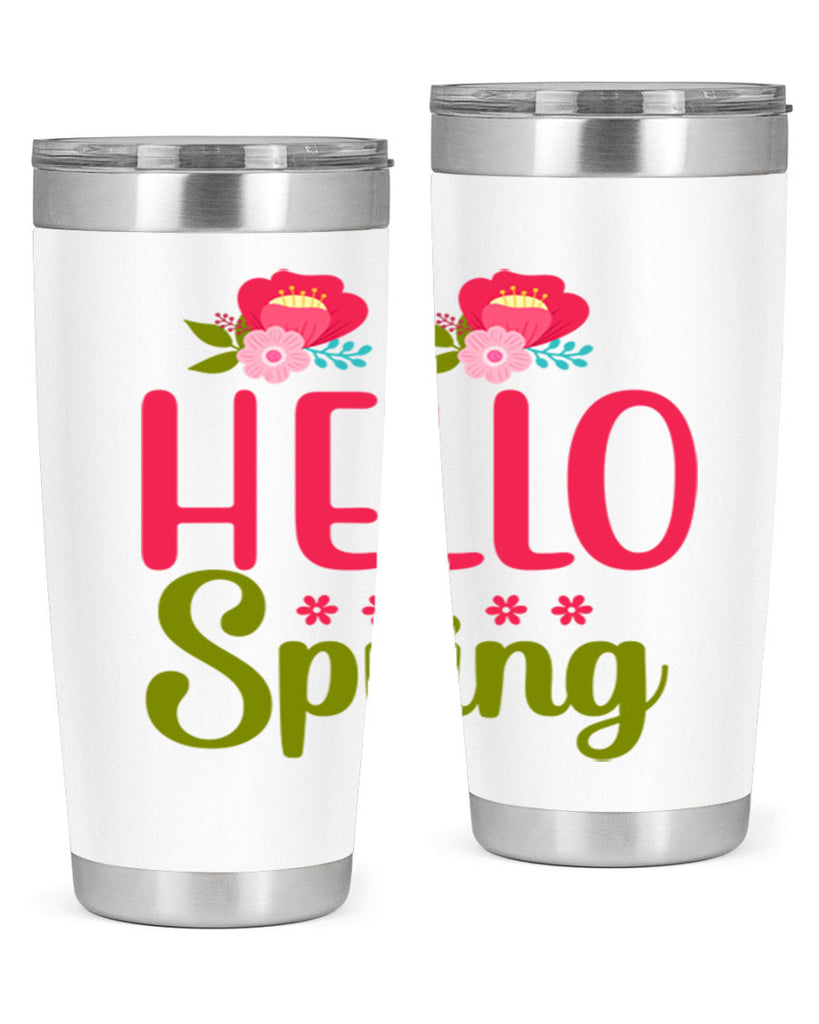 Hello Spring 186#- spring- Tumbler