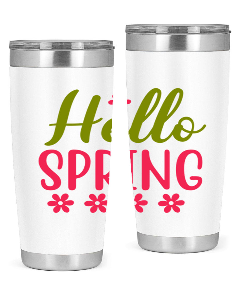Hello Spring 213#- spring- Tumbler