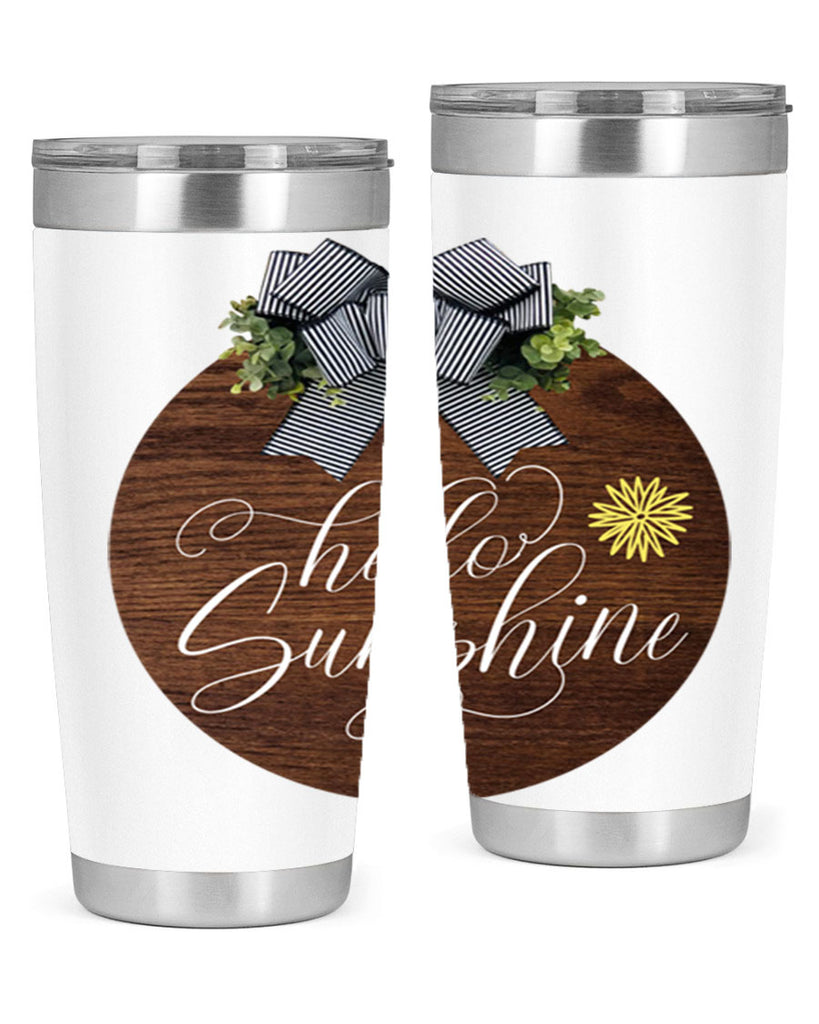 Hello Spring Lettering Mockup200#- spring- Tumbler