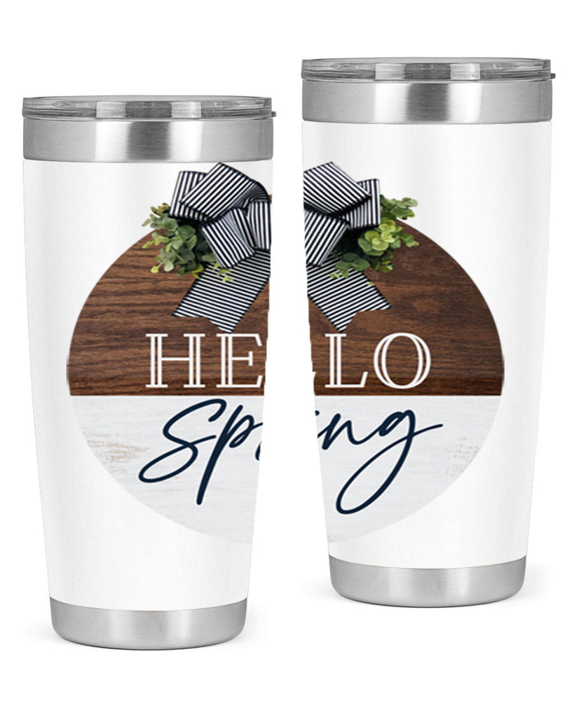 Hello Spring basic Mockup187#- spring- Tumbler
