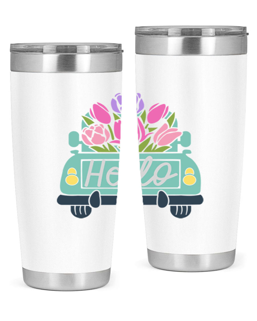 Hello Truck218#- spring- Tumbler
