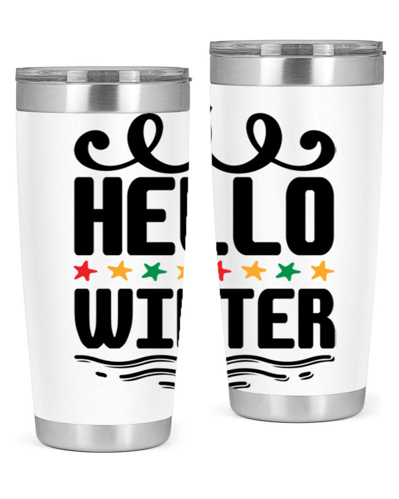 Hello Winter 185#- winter- Tumbler