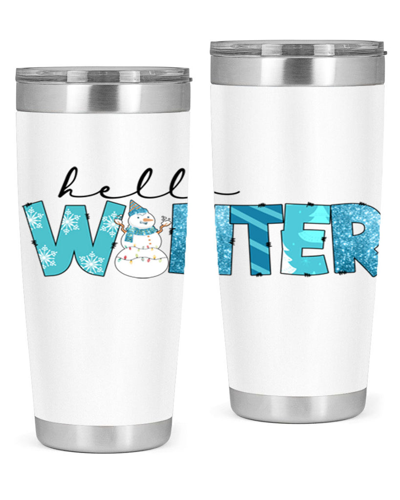 Hello Winter 188#- winter- Tumbler