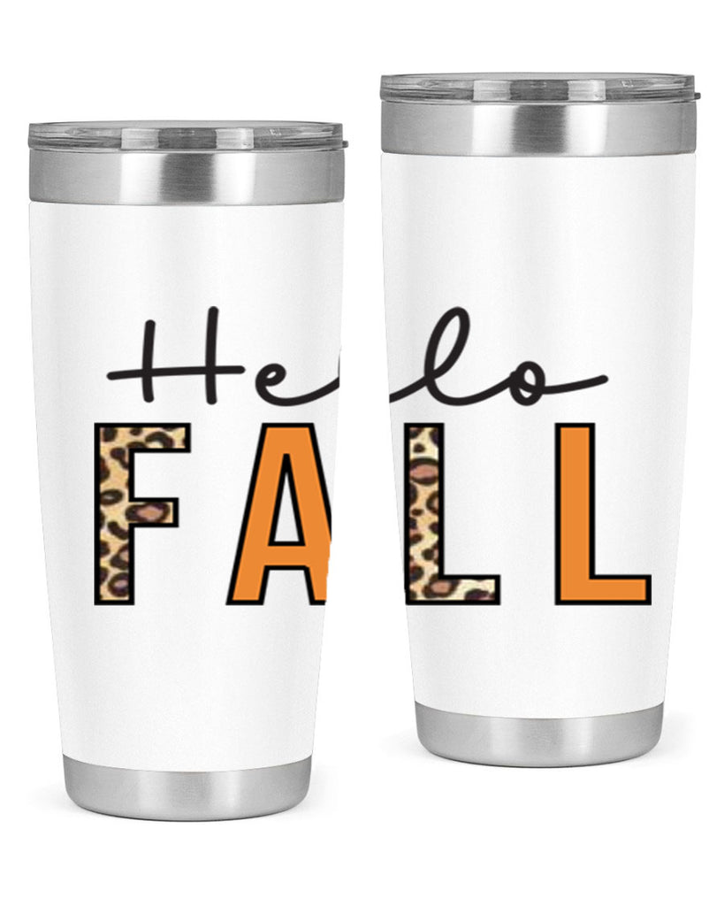 Hello fall 276#- fall- Tumbler