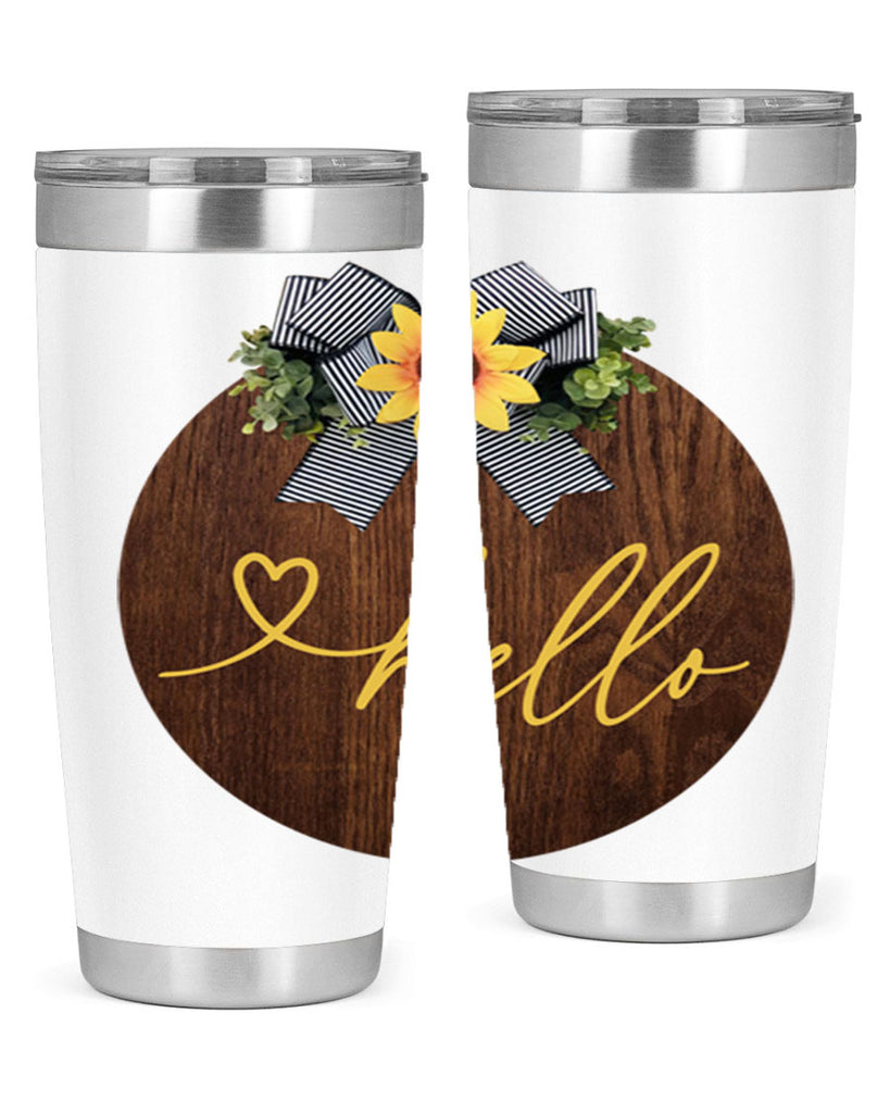 Hello heart Mockup182#- spring- Tumbler