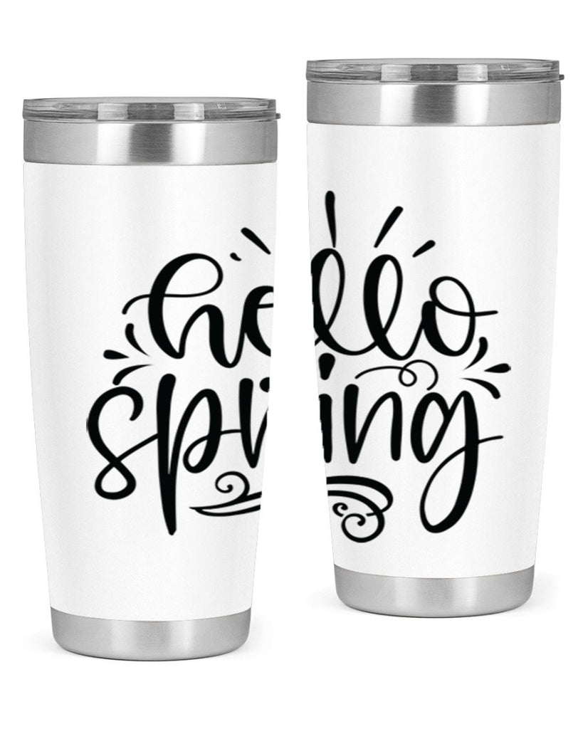 Hello spring 3#- spring- Tumbler
