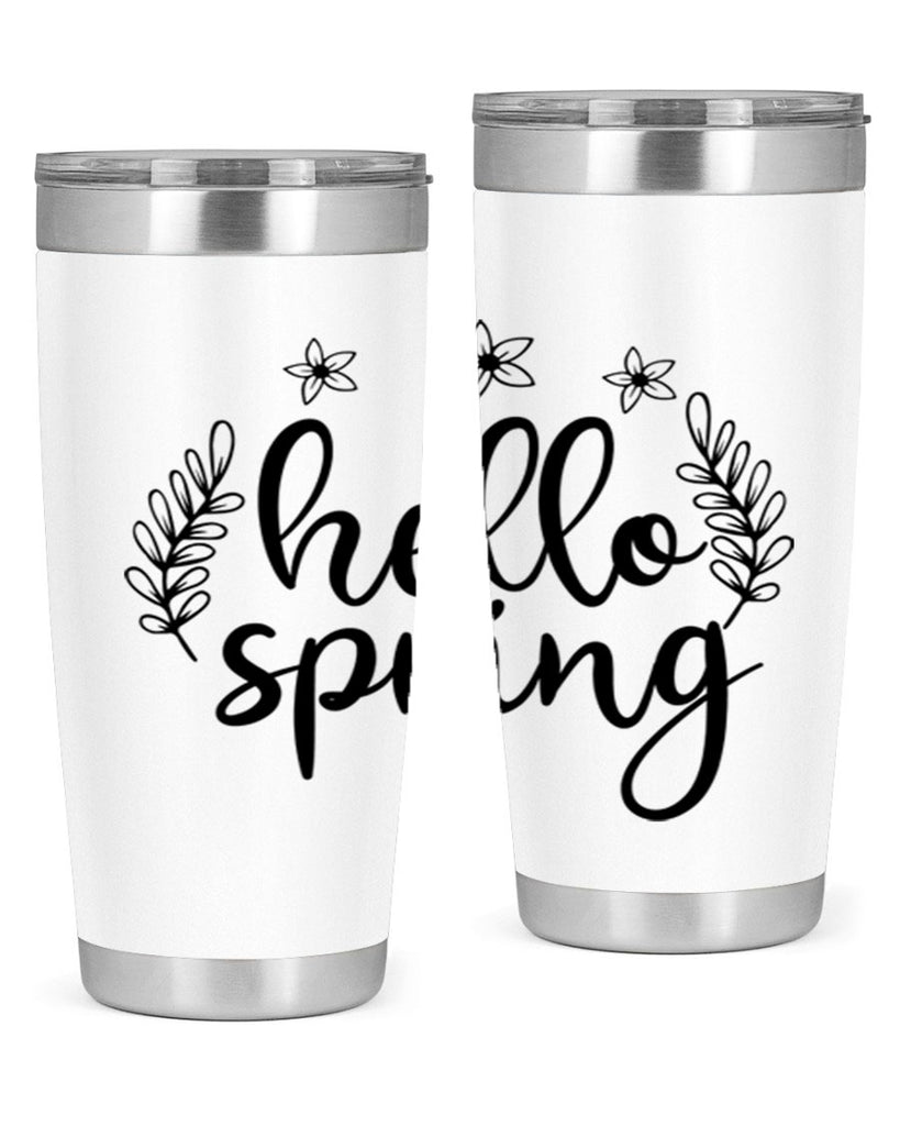Hello spring design  221#- spring- Tumbler