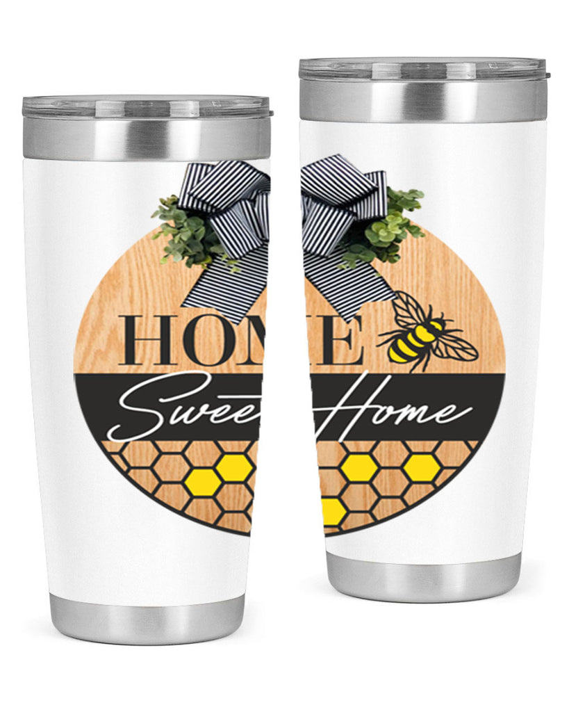Home Sweet home bee and hive Mockup241#- spring- Tumbler
