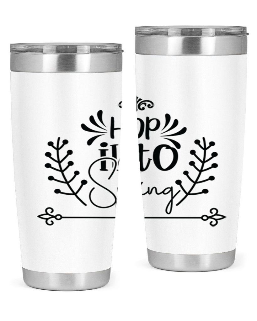 Hop into Spring 248#- spring- Tumbler