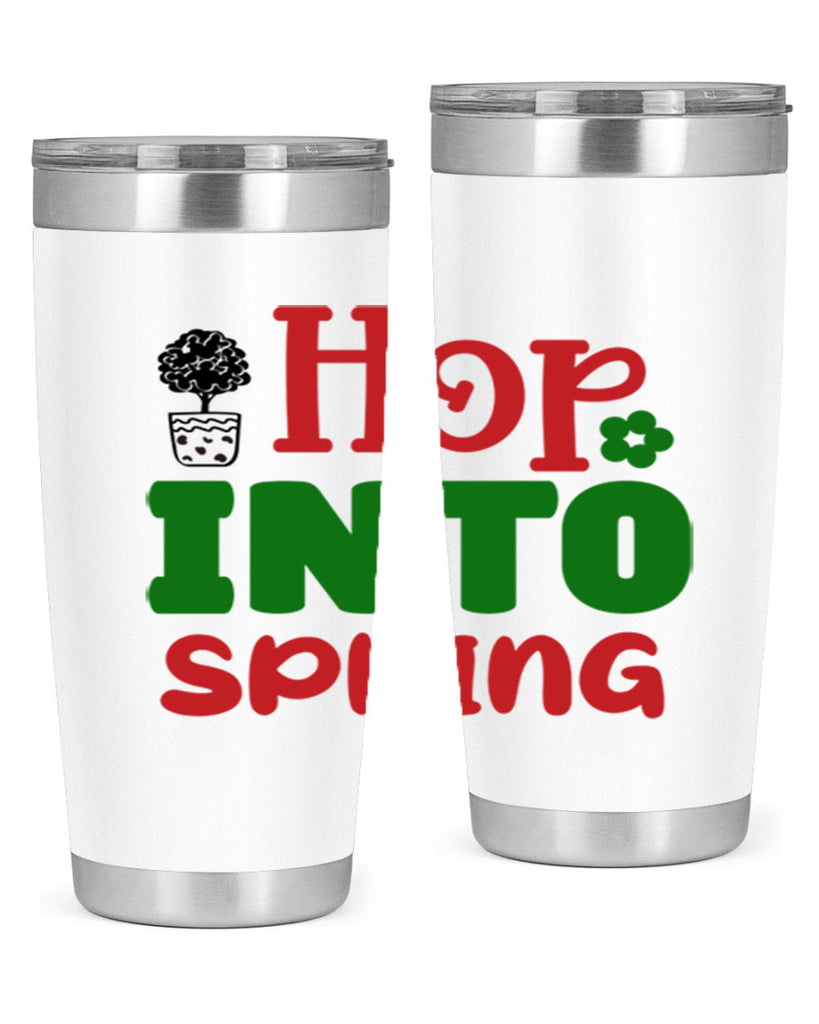 Hop into Spring 251#- spring- Tumbler