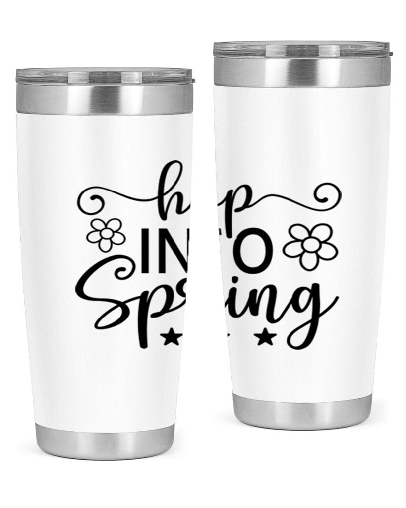 Hop into spring  252#- spring- Tumbler
