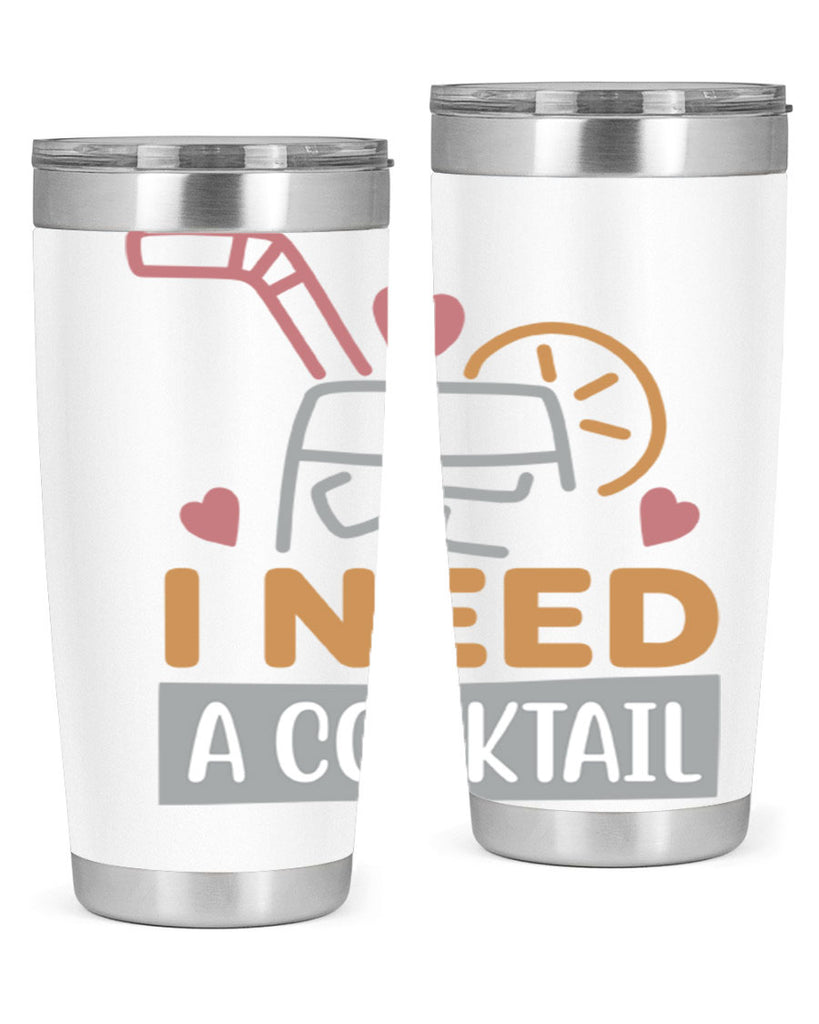 I Need A Cocktail 107#- fashion- Cotton Tank