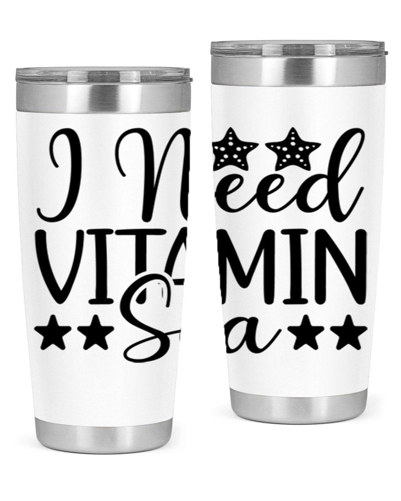 I Need Vitamin Sea 232#- mermaid- Tumbler