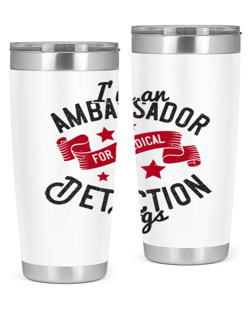 Im an ambassador for Medical Detection dogs Style 41#- medical- tumbler