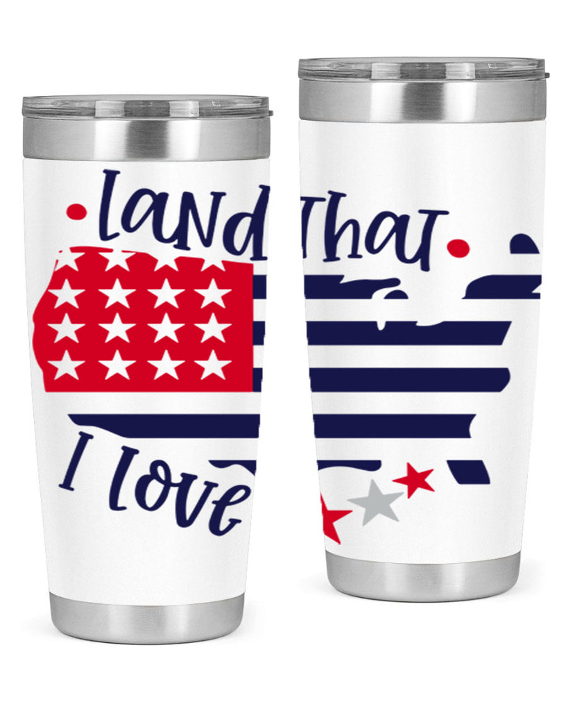 Land That I Love Style 158#- Fourt Of July- Tumbler