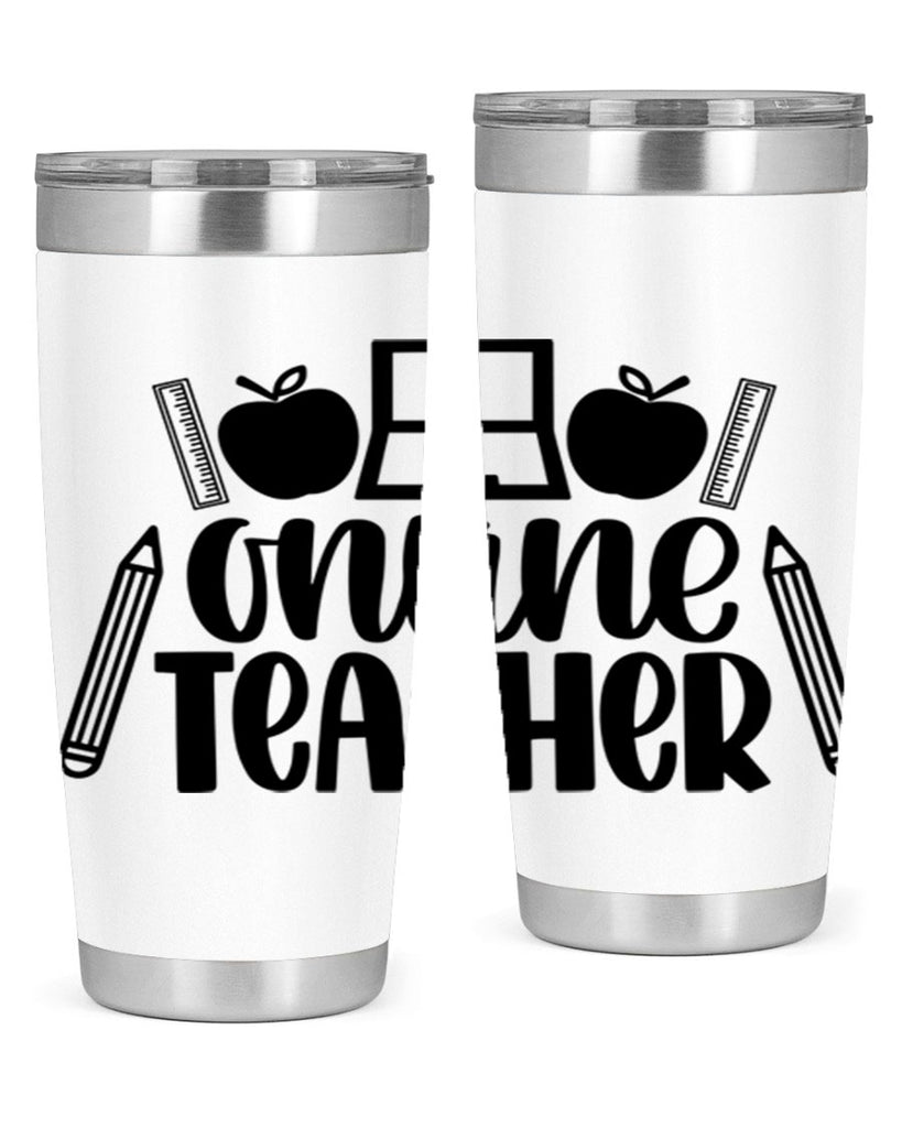 Online Teacher Style 61#- teacher- tumbler