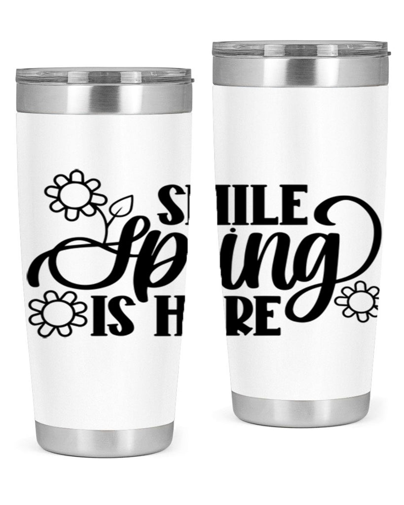 PNG_Smile Spring Is Here395#- spring- Tumbler