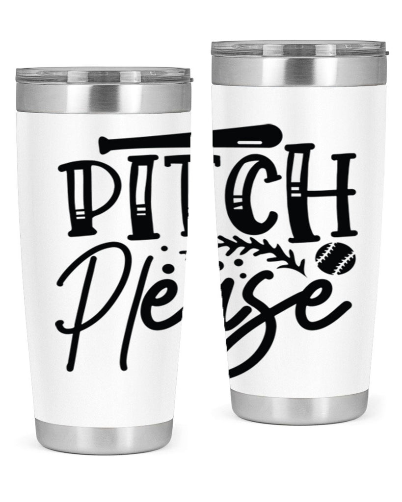 Pitch Please 2037#- baseball- Tumbler
