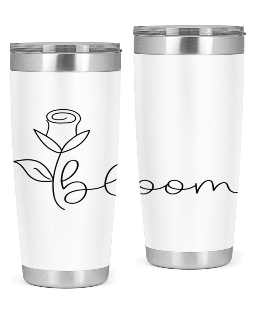 Rosebud line bloom400#- spring- Tumbler
